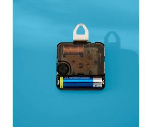 Orologio da parete Cosy silenzioso vetro blu - 25570 - 1