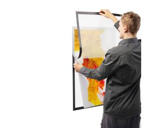 Cornice adesiva Duraframe Poster A2,42 x 59,4 cm argento - 29195 - 7