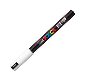 Marcatore Uni Posca PC1M punta extra fine 0,7 mm colori assortiti - 28837 - 1