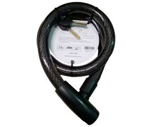 Lucchetto cavo corazzato a 2 chiavi diametro 25 x 100 mm - 28042 - 1