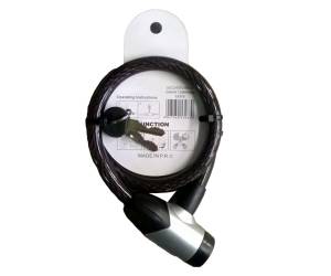 Lucchetto a spirale a 2 chiavi diametro 25 x 650 mm - 28040 - 1