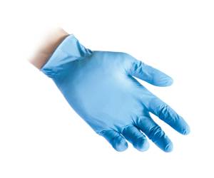 Guanti in nitrile R77 tg XS azzurro - 27908 - 1