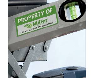 Etichette adesive tonde L4716 in poliestere laser permanenti diametro 30 mm 20 fogli bianco - 28017 - 1