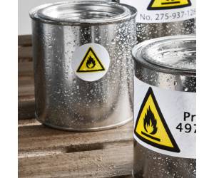 Etichette adesive L4718 in poliestere laser permanenti 70 x 37 mm 20 fogli bianco - 28016 - 1