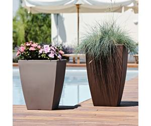 Vaso Quadro Veneto 56 lt PE cappuccino - 27523 - 1