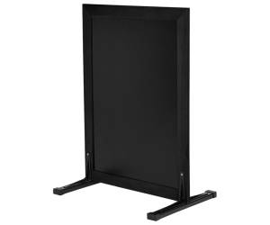 Lavagna da terra Stand Woody 78 x 56 x 40 cm nero - 28111 - 1