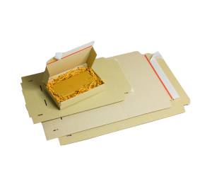 Scatola Grass Box per spedizioni A4,34 x 23,5 x 4 cm grigio - 27404 - 1