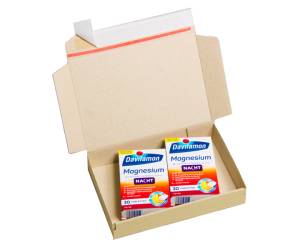 Scatola Grass Box per spedizioni A4,34 x 23,5 x 4 cm grigio - 27404 - 3