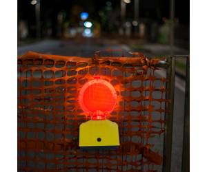 Lampeggiante stradale Double Blink Road LED giallo fluo rosso - 27611 - 3