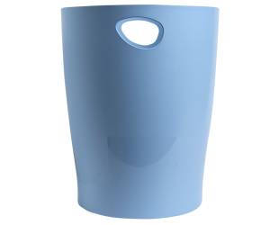 Cestino gettacarte Ecobin Bee Blue 15 lt azzurro - 28718 - 1