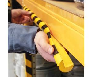 Profilo paracolpi angolare C25R giallo nero - 29047 - 2