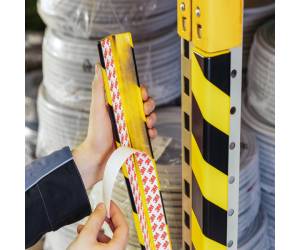 Profilo paracolpi angolare C35 giallo nero - 29045 - 1