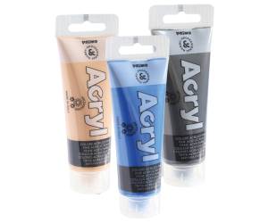 Colori Acryl 75 ml colori metal assortiti astuccio 5 colori - 26033 - 1