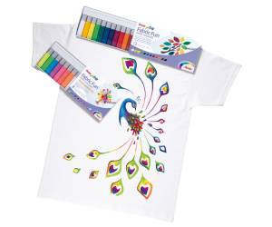 Colore in tubetto per tessuto Fabric Fun colori base assortiti - 23086 - 2