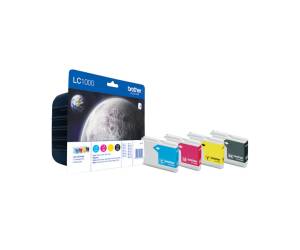 Cartuccia Brother C M Y K LC1000VP Originale - 4329