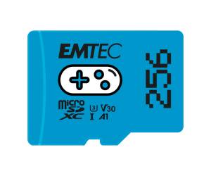 microSD Gaming UHS I U3 V30 A1 Blu 256GB - 29075 - 1