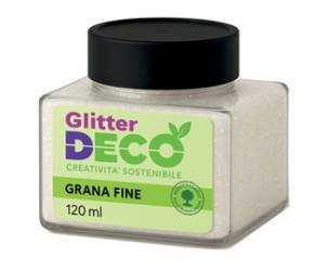 Glitter Bio grana fine 120 ml iridescente - 3882