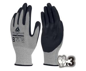 Guanti antitaglio Venicut B07 maglia econocut palmo in nitrile taglia - 10,3891