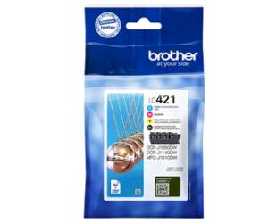 Kit Cartucce Brother nero ciano magenta giallo 200 pagine Originale - 4358