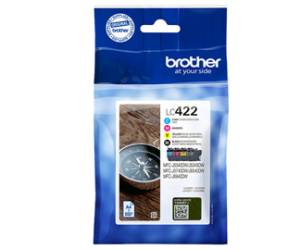 Kit Cartucce Brother nero ciano magenta giallo 550 pagine Originale - 4398