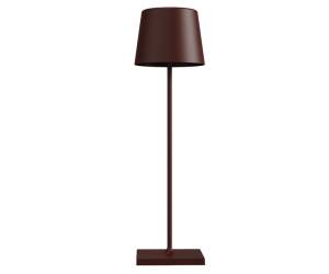 Lampada da tavolo 851 ricaricabile 8 x 30 cm metallo marrone Palmina - 4024