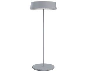 Lampada da tavolo 901 c aggancio magnetico 10 x 30 cm alluminio grigio Palmina - 4036