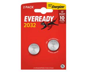 Micropila Eveready Lithium CR2032,3 V a pastiglia litio blister 2 pezzi Energizer - 4252