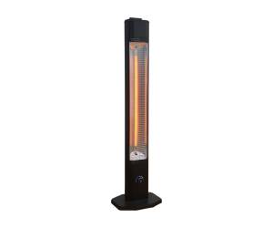 Stufa a torre Hot Tagon con timer 2000 W 31 x 24,5 x 114 cm nero - 4307