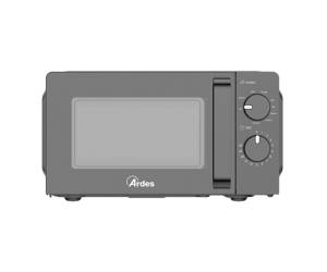 Forno a microonde - con funzione grill - 1100 W - nero - No Brand - 4811500 - DMwebShop - 1