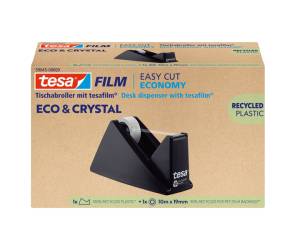 Dispenser da tavolo Eco Crystal per nastri da 33 mt rotolo 19 mm x 10 mt - 9524 - 1