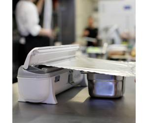 Refill roll pellicola PVC per dispenser Wrapmaster 3000,30 cm x 300 mt trasparente - 17817 - 3