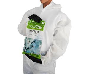 Tuta monouso Warrior taglia XL SMS bianco - 16391 - 1