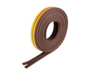Guarnizione adesiva per isolamento STRIP fessura 1,3 mm 6 mt gomma marrone - 13191 - 1