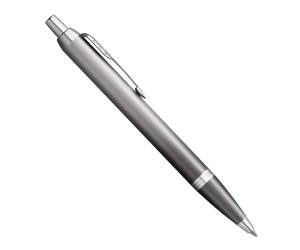 Penna a sfera IM Monochrome Rituals Grey punta M grigio - 1335 - 1