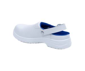Calzatura sabot Maubec 4 SBEA SR microfibra numero 37 bianco - 30078 - 1