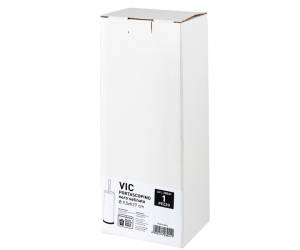 Portascopino Vic diametro 9,5 cm altezza 27 cm acciaio inox nero satinato - 30095 - 2