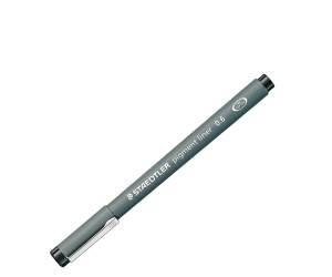 Pennarello Pigment Liner 308 nero 0,6 mm - 2590 - 1