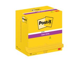 Blocco foglietti Super Sticky 655 S 76 x 127 mm giallo oro 90 fogli - 4626 - 1