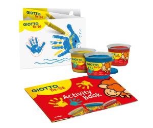 Supercolori a dita 100 ml rosso blu giallo - 18864 - 1