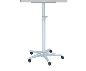 Lavagna portablocco Classic con ruote 100 x 67,5 cm bianco - 4008 - 1