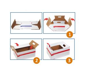 Scatola archivio Memory x File con coperchio dorso 27,5 cm 37 x 27 x 52 cm bianco - 4090 - 2