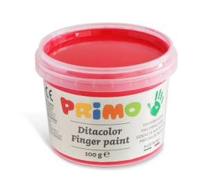 Ditacolor colori a dita 100 ml c pennello valigetta 6 colori - 17380 - 7