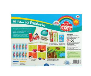 Dido Farm 10 salsiciotti con formine e scenario 3d DiDo - 18747 - 2