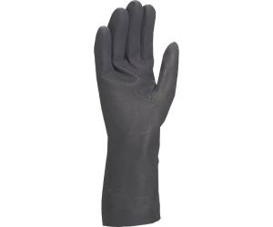 Guanti per protezione chimica VE509 neoprene floccato cotone taglia 09,10 nero - 3306 - 1