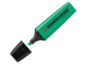 Evidenziatore Boss Original punta a scalpello tratto 2,5 mm colori assortiti busta 8 pezzi - 11585 - 6