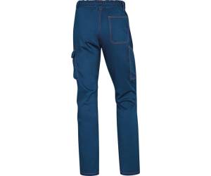 Pantalone da lavoro Panostrpa sargia poliestere cotone elastan taglia L blu arancio - 21772 - 1