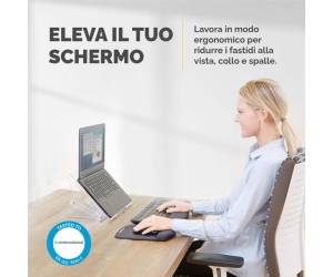 Supporto notebook Clarity 35x27x13,4,20,4 cm - 16666 - 4