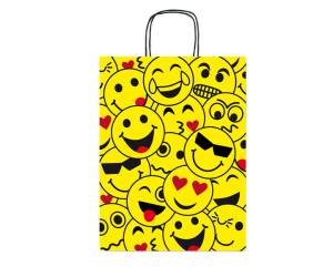 Shoppers con manici 16 x 21 x 8 cm fantasie assortite - 15389 - 7