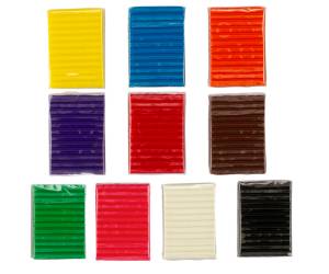 Pasta Pongo panetto 50 gr colori assortiti - 26460 - 2