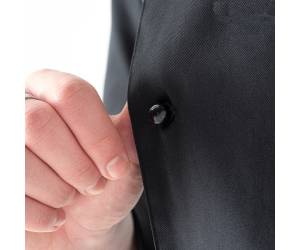 Giacca cuoco Tommaso da uomo manica corta taglia L nero - 28405 - 1